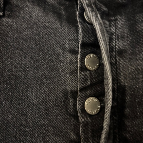 Denim Forum Yoko High Rise Slim 28L Black - Picture 7 of 11